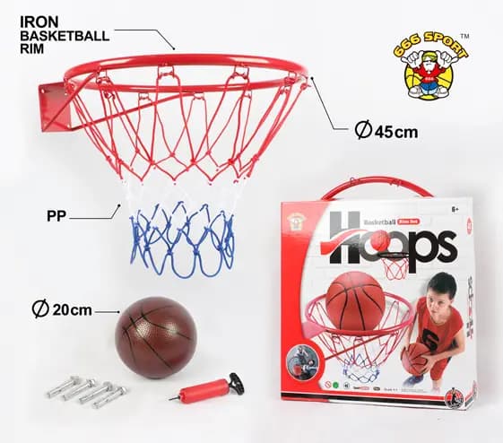 Adjustable Kids Basketball Hoop Set - Indoor & Outdoor Mini Basketball Stand Price in BD - Kids Toys Bangladesh