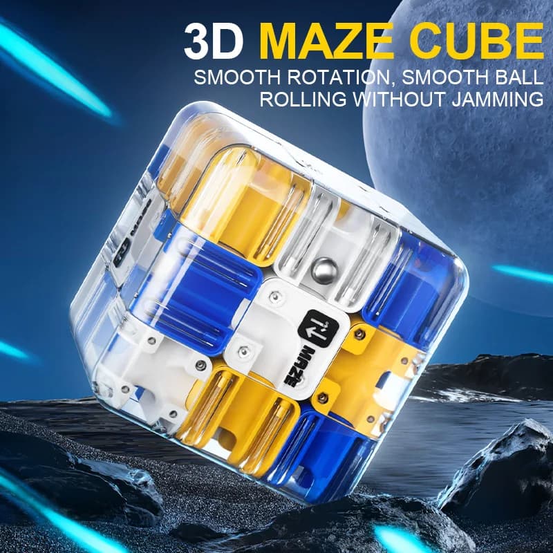 3D Maze Magic Cube Fidgeting Toys Kids Labyrinth Creative Puzzle Intelligence Cube Logical Thinking Anti Stress Educational Toys