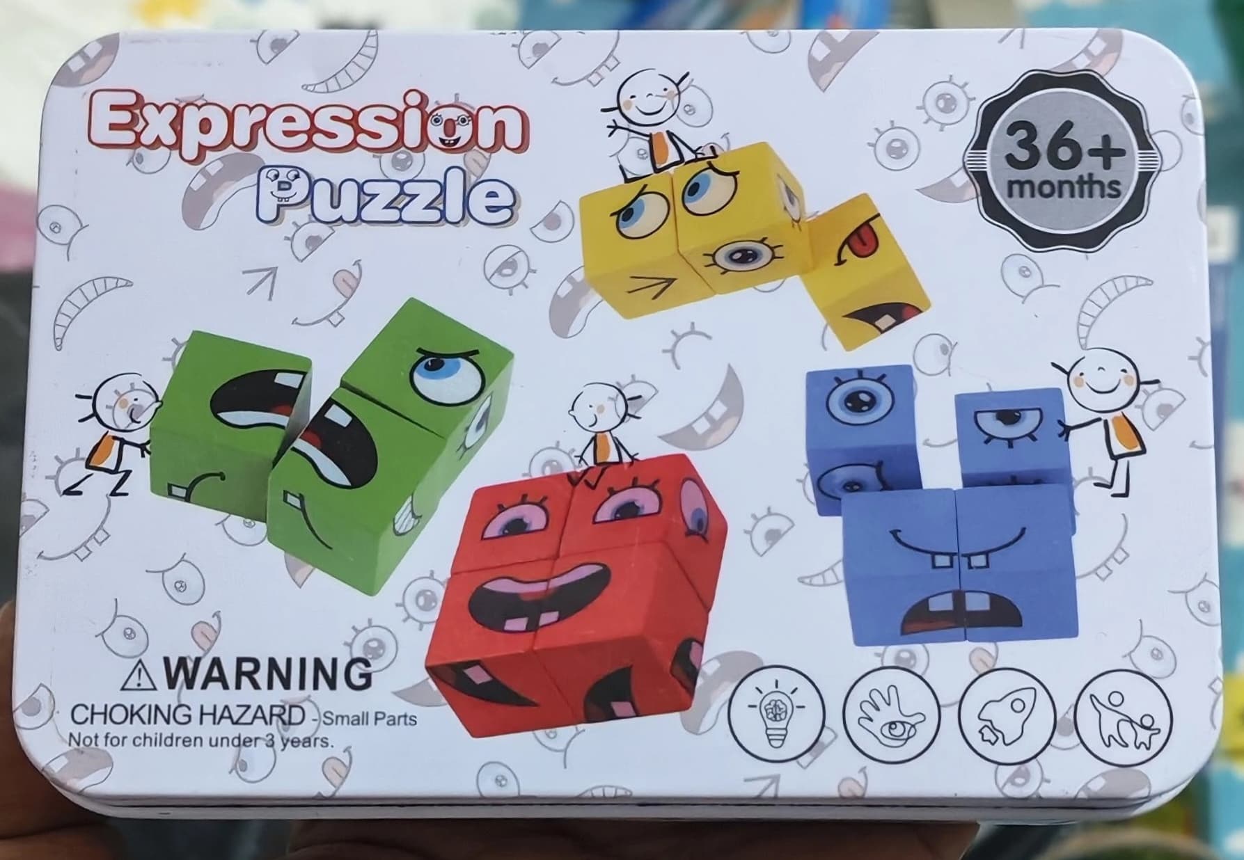 Expression Puzzel with bell