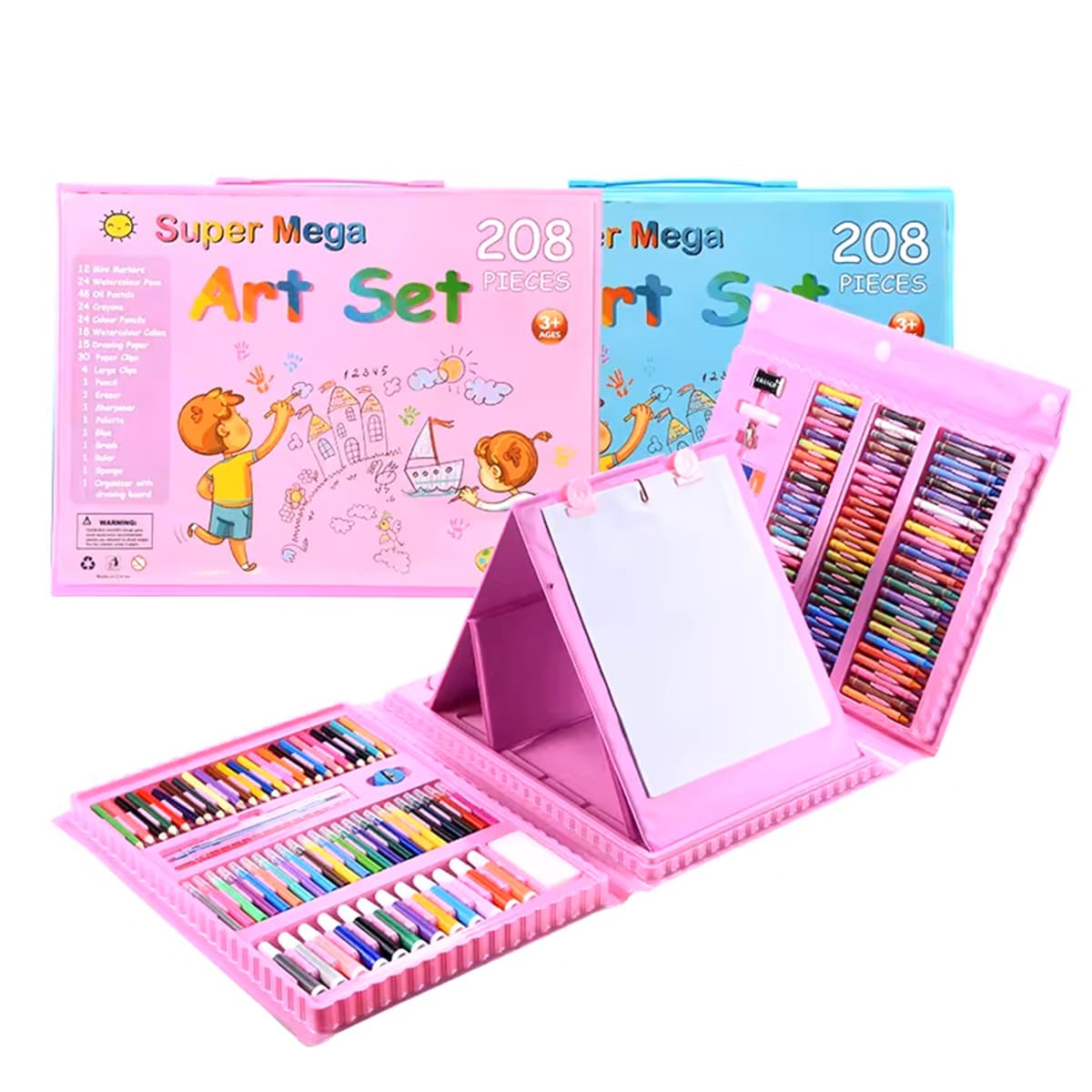 208 Pcs Drawing Art Set Painting For Kids